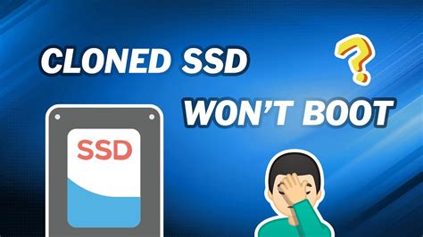 clone windows 10 no boot error|ssd won't boot after cloning.